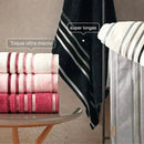 10 Peças Toalha Banho Gigante Fio Penteado Lumina KIT (55% OFF + Frete Grátis)